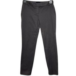 Cynthia Rowley Pants Women Size 2 Gray Tapered Zipper Leg Pockets